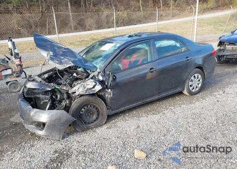 2009 Toyota Corolla Le from USA, damaged, VIN JTDBL40E399051052